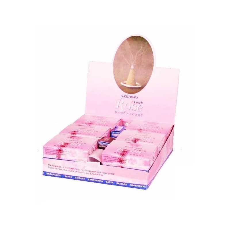 Encens Cône Fresh Rose - Lot de 12 Boites PROMO Point Relais Encens Cône Fresh Rose - Lot de 12 Boites PROMO Point Relais