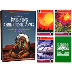 La Divination Chamanique SIOUX - Coffret Livre & 50 Cartes du Tarot Sioux