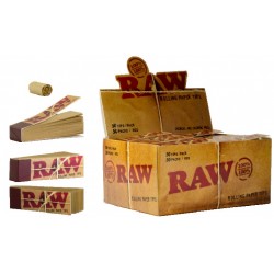 RAW TIPS  - Lot de 50 Carnets x50 Filtres en carton  (Toncar) 