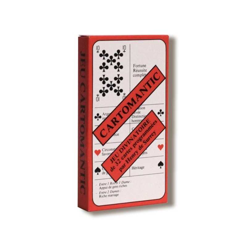 CARTOMANTIC - Jeu Divinatoire 32 Cartes + Livret CARTOMANTIC - Jeu Divinatoire 32 Cartes + Livret