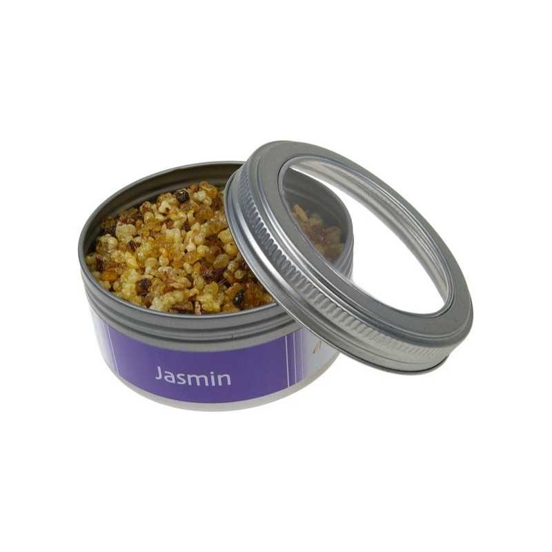 Encens JASMIN Grains et Poudre - Boite de 100 Grammes Encens JASMIN Grains et Poudre - Boite de 100 Grammes