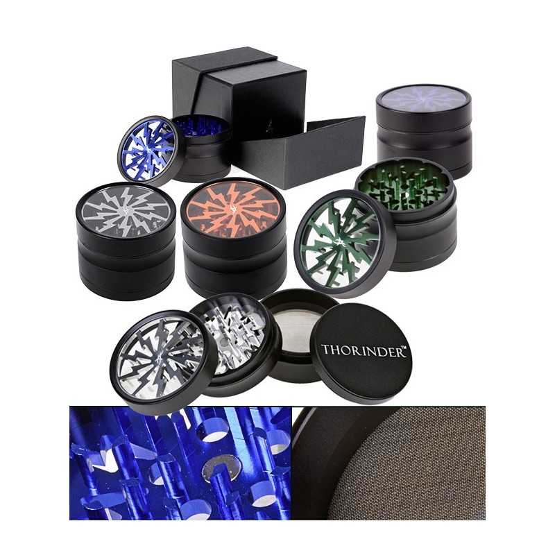 Grinder Polinator THORINDER 60 MM Couleurs Au Choix Grinder Polinator THORINDER 60 MM Couleurs Au Choix