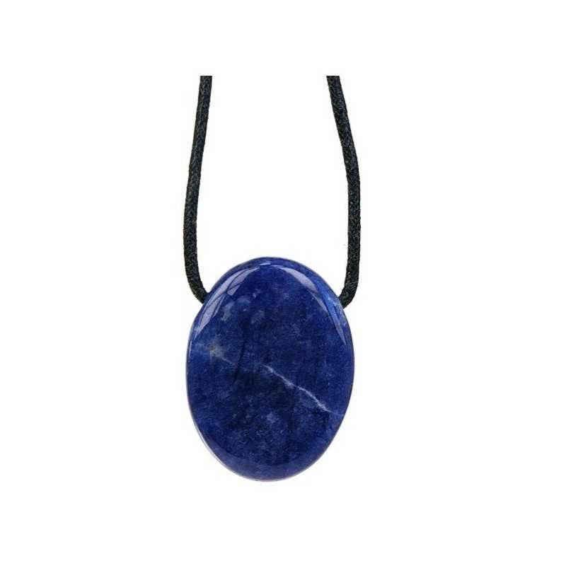 Pendentif pierre ovale percée - Fluorite Pendentif pierre ovale percée - Fluorite