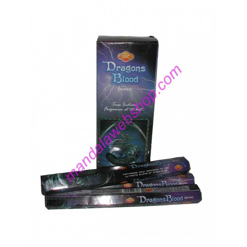 Encens DRAGONS BLOOD Sandesh Boite de 20 Batonnets Encens DRAGONS BLOOD Sandesh Boite de 20 Batonnets