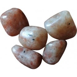 Pendentif pierre ovale percée - Fluorite