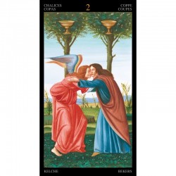 Tarot Dore De Botticelli - 78 Cartes + Livret Explicatif