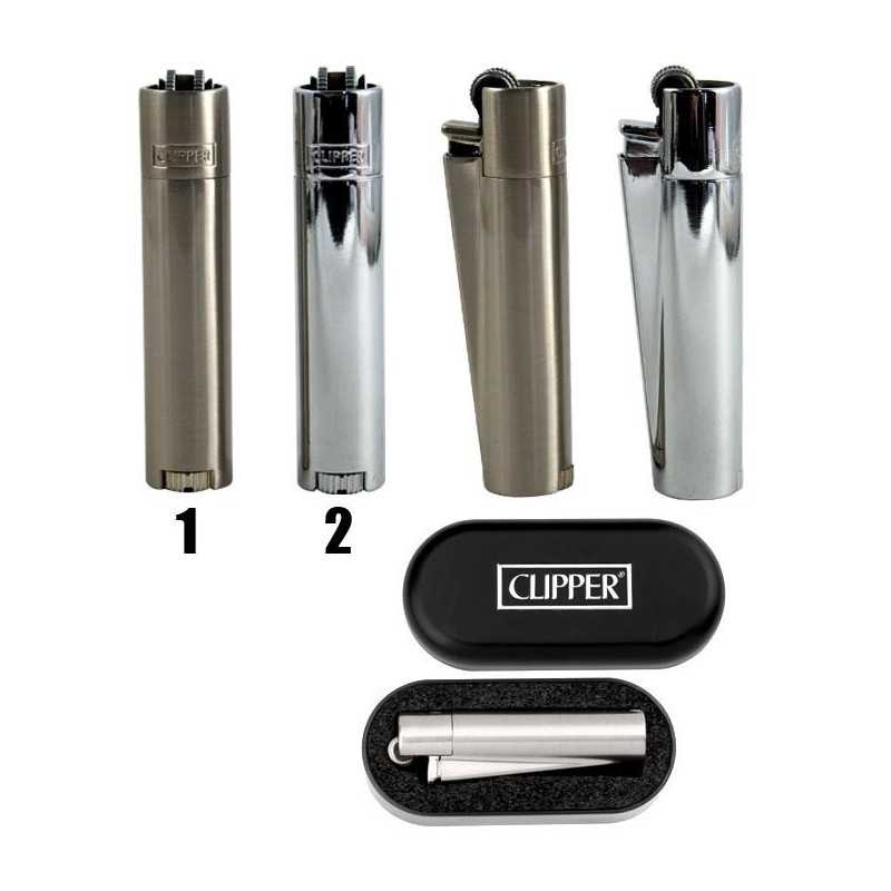 Lot De 10 Briquets Clipper Grand Modèle - Briquets Rechargeables, Design Aléatoire - Économique Et écologique