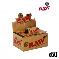RAW TIPS  - Lot de 50 Carnets x50 Filtres en carton  (Toncar)