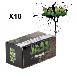 JASS Rolls Slim BROWN x10