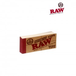 RAW WIDE TIPS  - Carnet x50 Filtres en carton  (Toncar)
