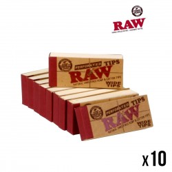 RAW WIDE TIPS  - Lot de 10 Carnets (TONCAR)