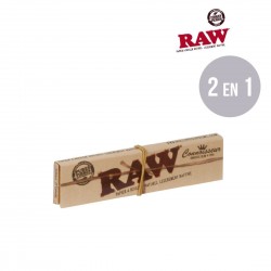 RAW Connaisseur SLIM - Carnet Feuilles + Tips