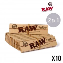 RAW SLIM + Tips x10 Notebooks