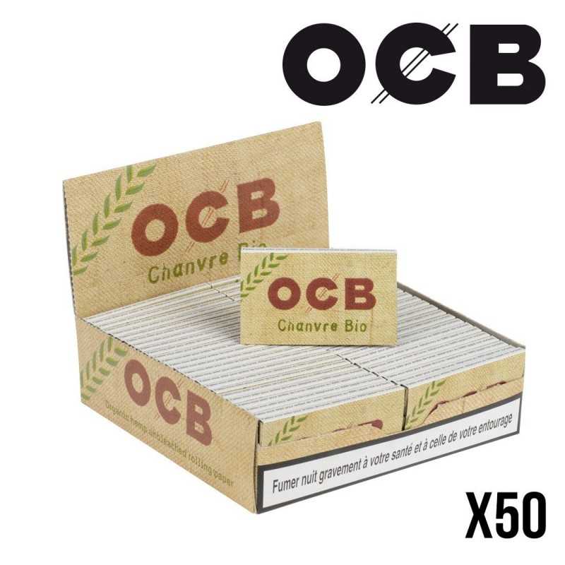 Carnet de 50 petites feuilles à rouler non-blanchies OCB
