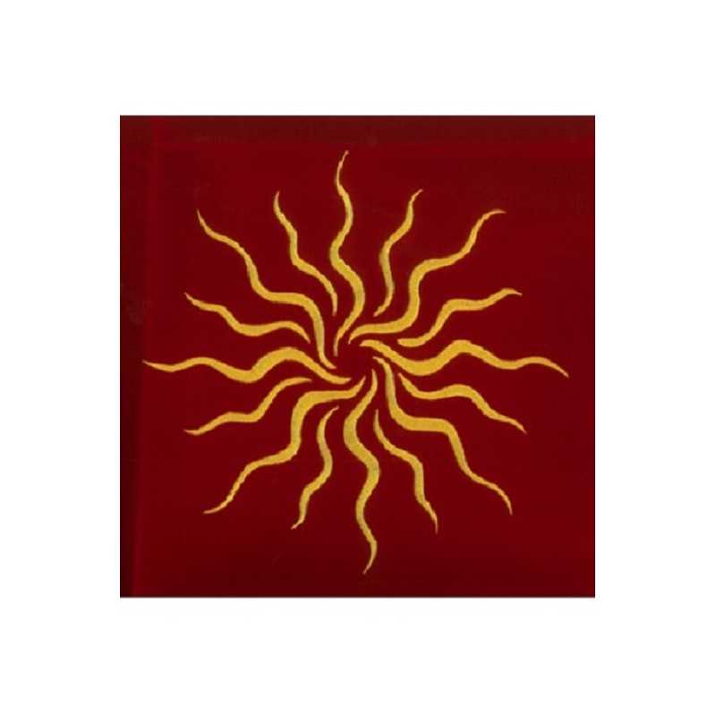 Tapis de Tirage 80 x 80 cm - Motif SOLEIL Tapis de Tirage 80 x 80 cm - Motif SOLEIL