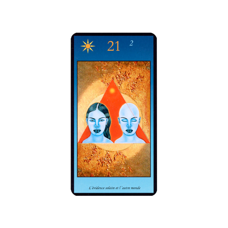 Tarot Béatrix - Le Rayon Bleu - 78 Kaarten Met Brochure