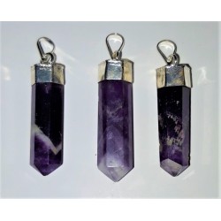 Pointed Amethyst Pendant