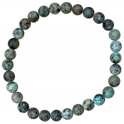 Bracelet Turquoise Perles 6MM
