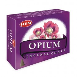 Conos de incienso de opio HEM