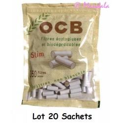 20 Sachets OCB Filtres SLIM...