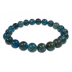 Bracelet Blue Apatite Beads...