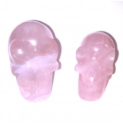 Crânes Quartz Rose