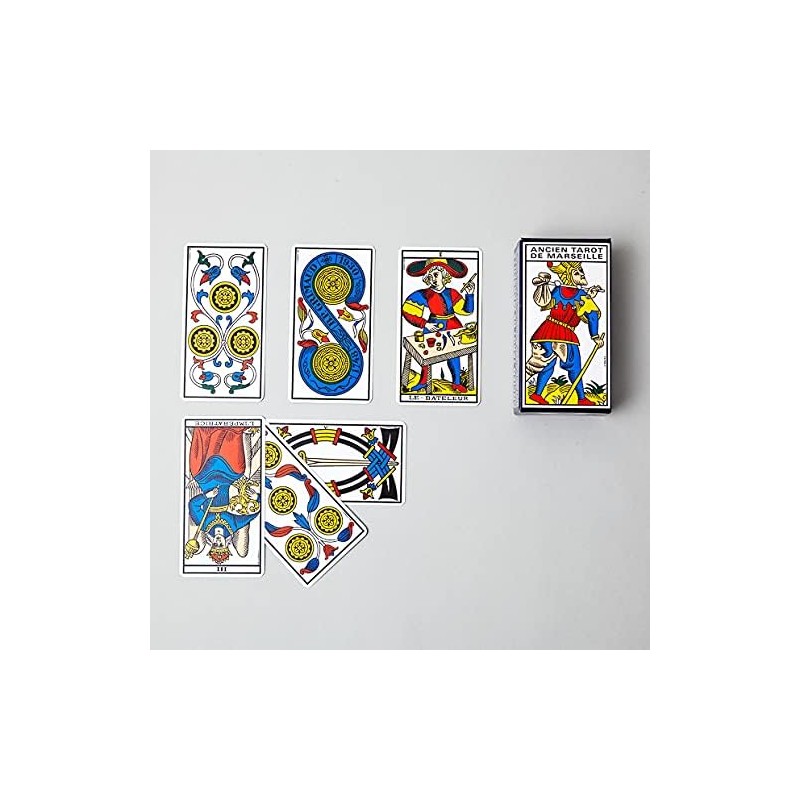 ANCIEN TAROT DE Marseille B P Grimaud avec livret Complet 1981 Jeu de