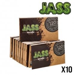 JASS Brown Regular x10 Carnets