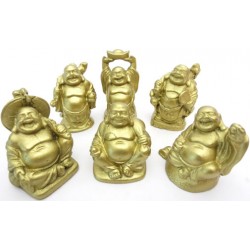 6 Statuette di Buddha che...